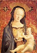 DOMENICO VENEZIANO Madonna and Child drre Spain oil painting artist